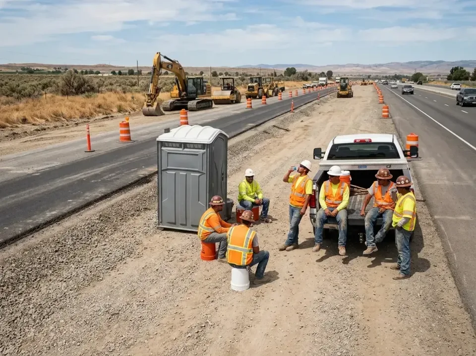 highway-road-construction-crew-007 — frequently asked questions, Porta Potty and Restroom Rentals in Sun City Center, FL